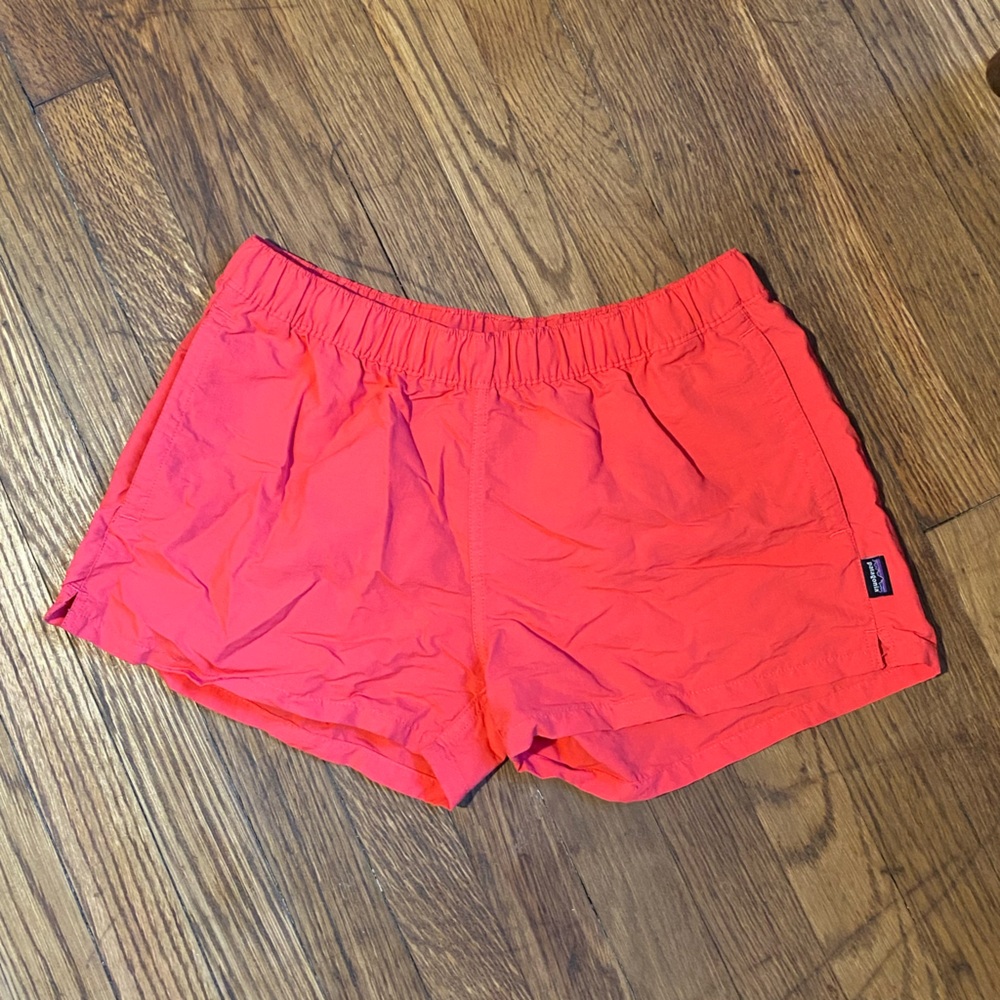 Patagonia Women's Bright Coral (Pink/Red) Baggies Shorts